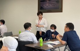 食品製造会社での管理職研修